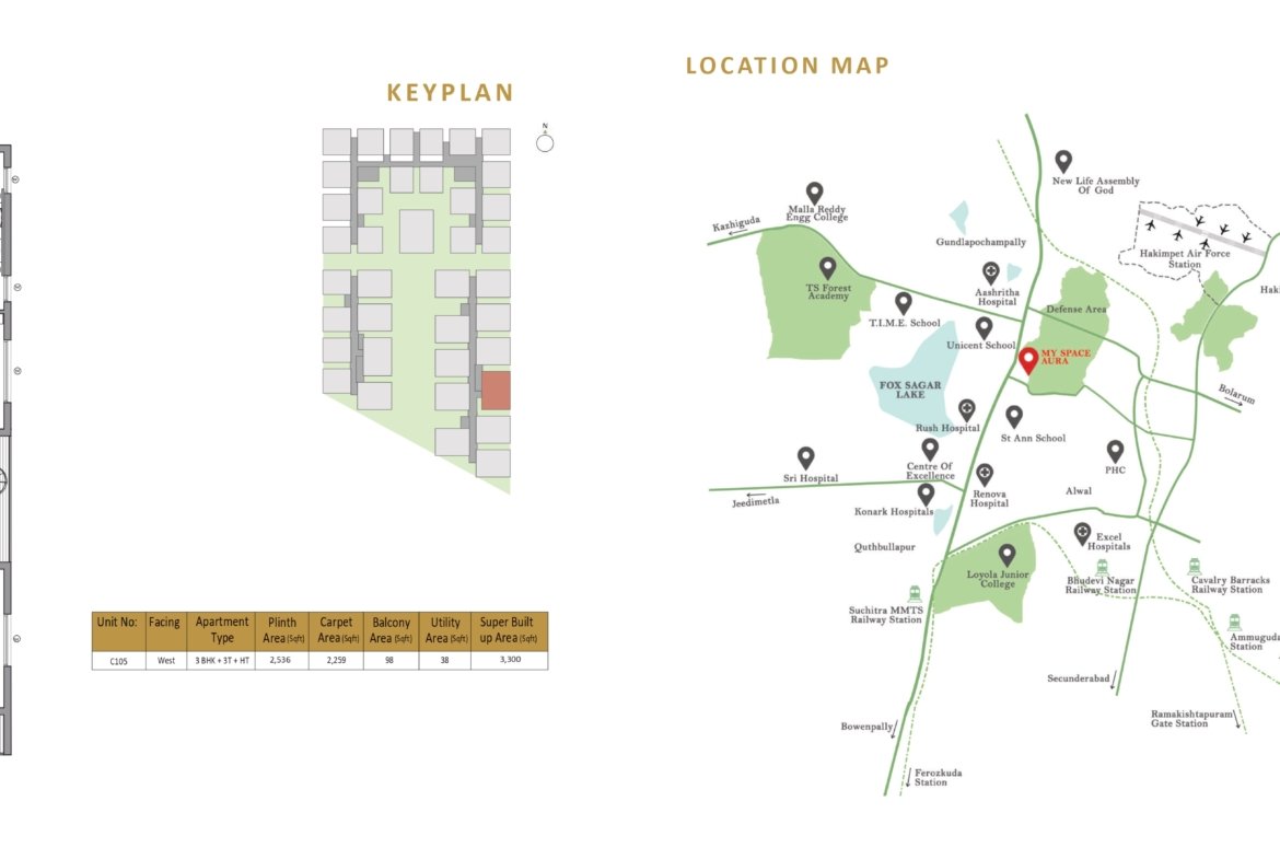 My Space Aura – Land Owners’ Flats for Sale