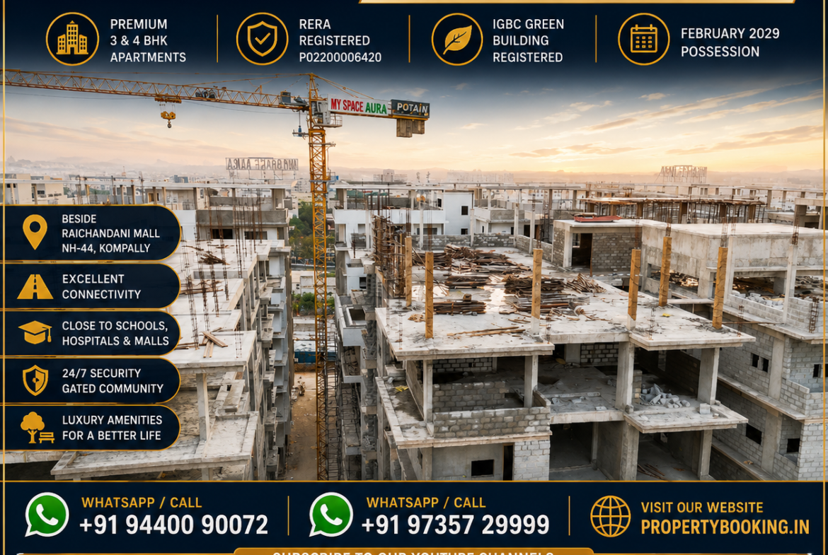 My Space Aura – Land Owners’ Flats for Sale