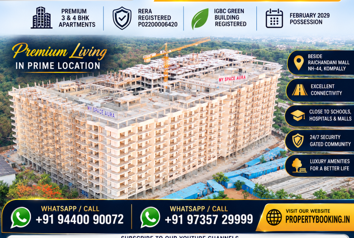 My Space Aura – Land Owners’ Flats for Sale