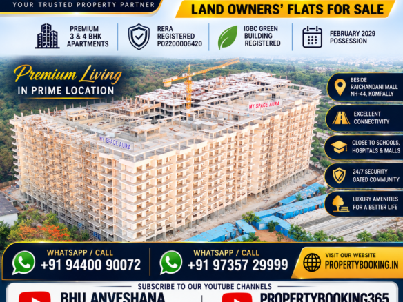 My Space Aura – Land Owners’ Flats for Sale